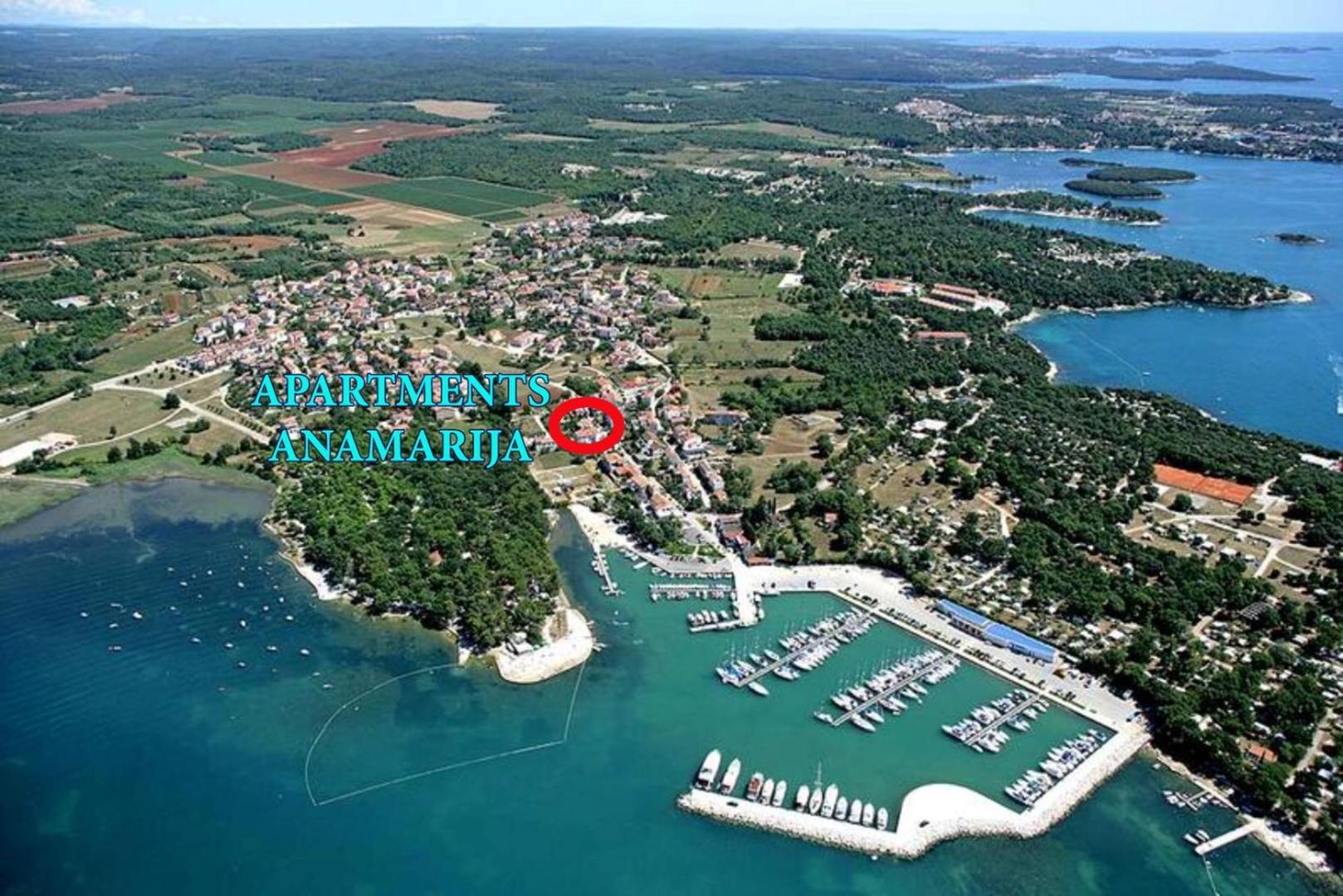 Anamarija Apartments Near The Beach And The Fantastic Adria Sea With Over 10 Small Islands Close By 푼타나 외부 사진